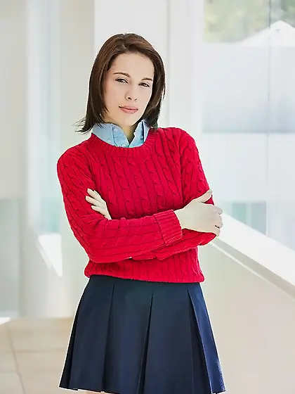 Meet a sweet looking girl who wants to test a chocolate penis, s