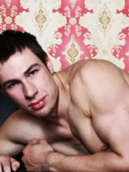 Brunette Young Man Trevor Zoom.