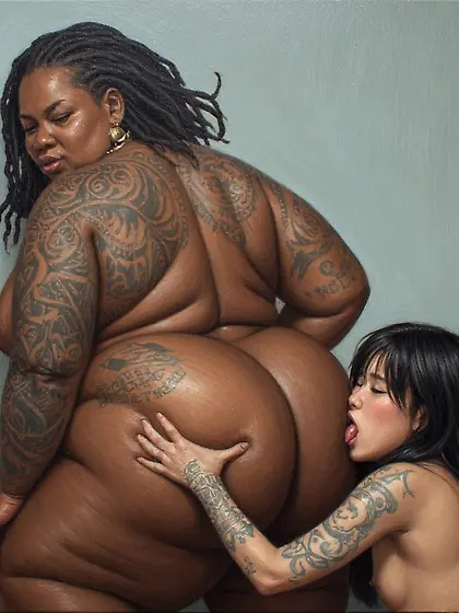 Young Asian Boy ends up with African Warrior