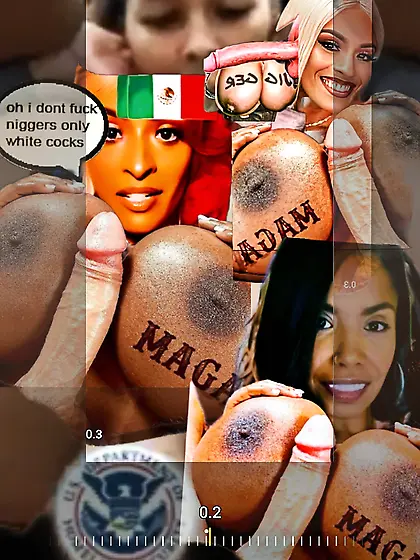 #Latinas4Trump Spics love White Dicks