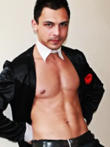 Brunette Young Man Jayden Oil.