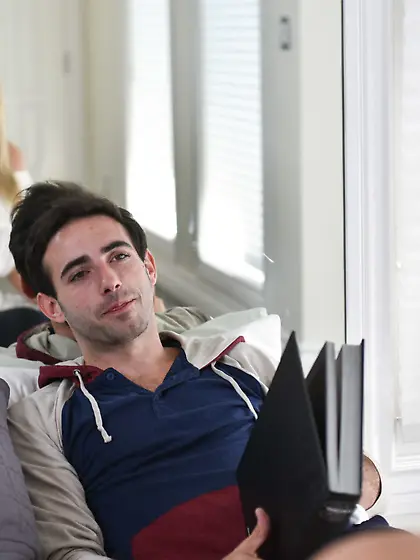 You better treat your gf's mom well to get your cock sucked