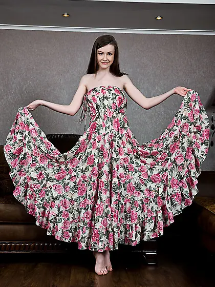 Russian big tits solo