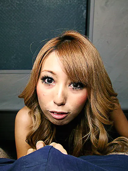 Adorable redhead doing her best with a hard cock right here