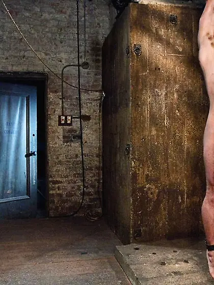 Tied up stud with a perfect ass gets banged...