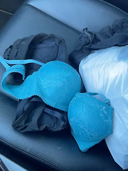 Stolen panties and bra from my sister