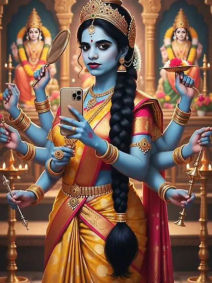 Durga Randi Devi Maa Beauty