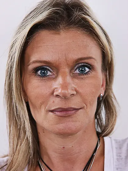 Hot sexy blonde mama