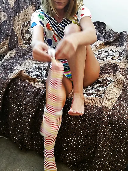 Foot fetish socks
