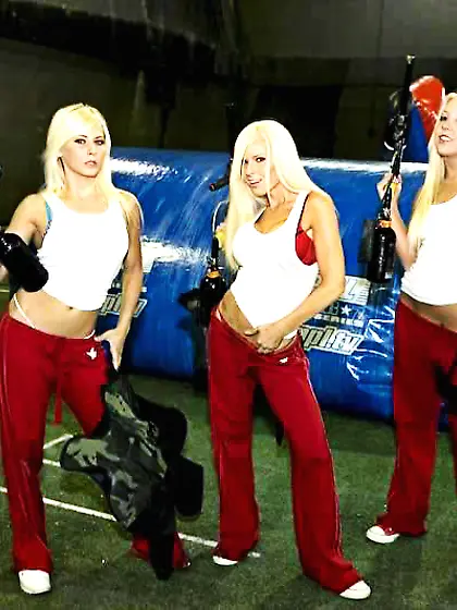 Three blondes Kenzi Marie, Holly Fox and Madison Ivy get fucked