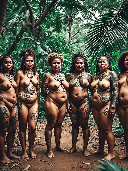 Young Asian Boy ends up with African Warrior