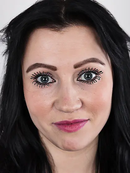 Those black panties are only a little bit too small for her