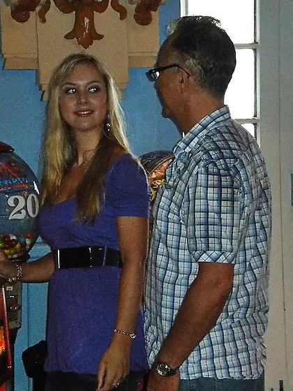 Cute british casino slut