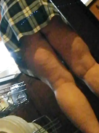 nice upskirt wife