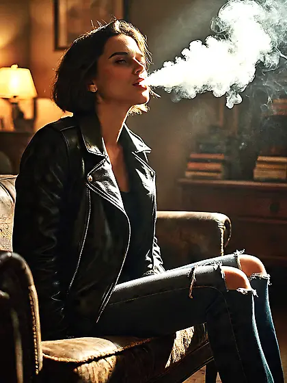 Lover Celebrating her Lover's Vow to Her