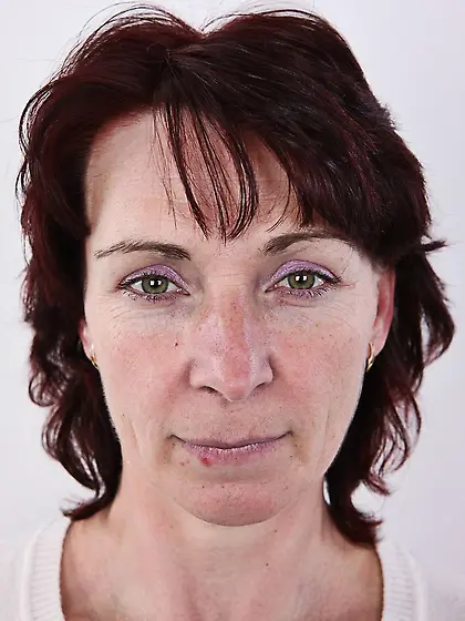 European amateur housewife