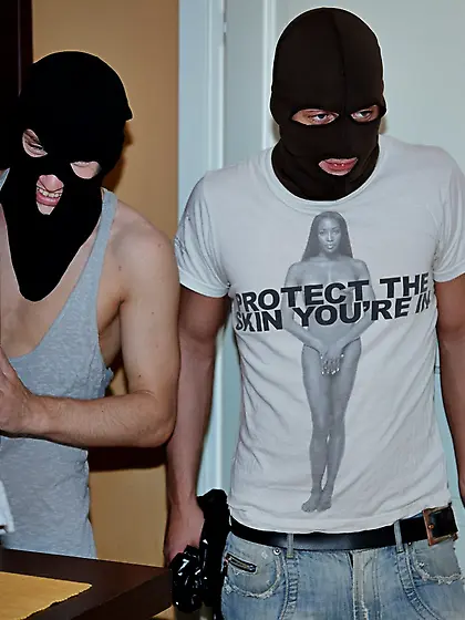 When two thieves were