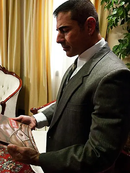 Young gay dude spanked