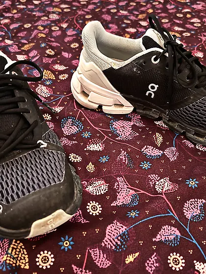 Gym Milf die Schuhe entwendet 2