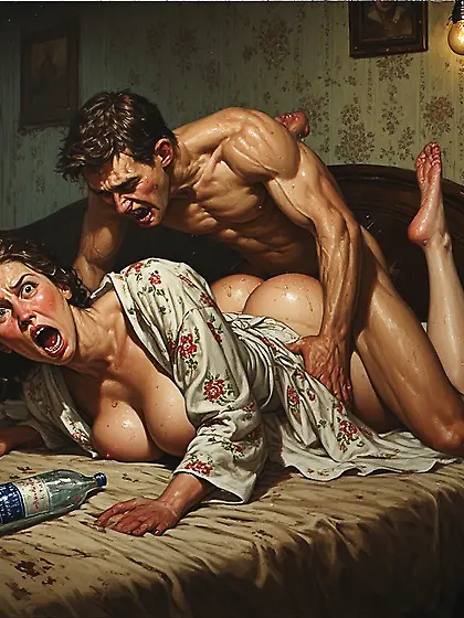 When father left the house,  Mom and I grew closer