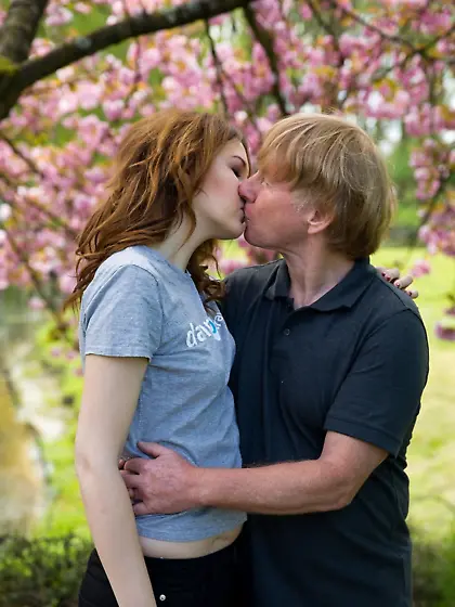 Alegra the horny teen hoe fucks an old man big time today