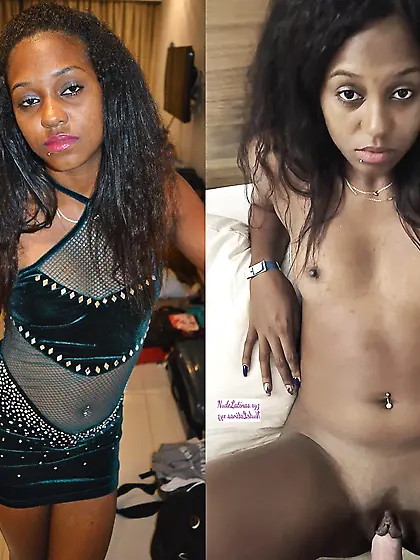 Cute young black Cuban student ebony Latina sexy x