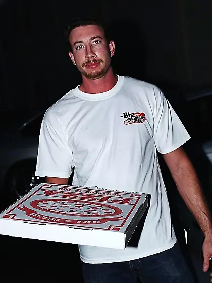 Vicky Vette takes her clothes off on the bed and blows her lover