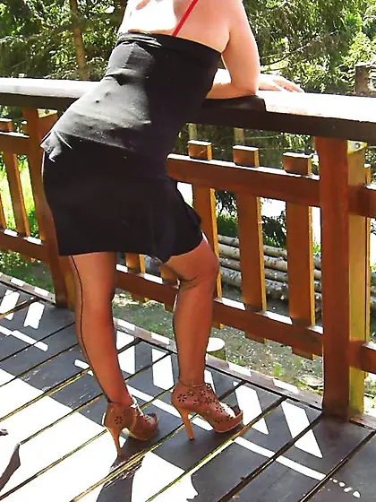 Je me chauffe au soleil