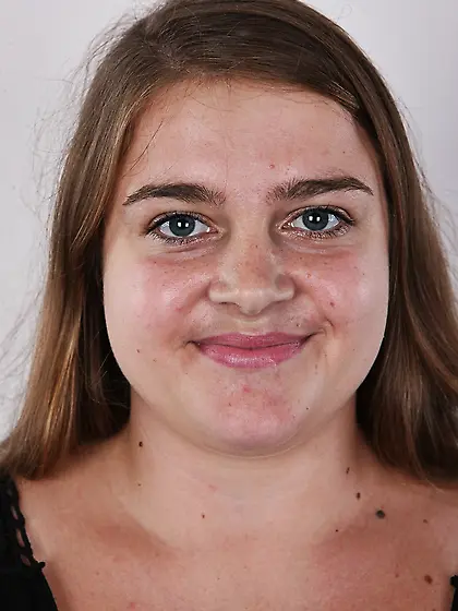 Fat chick wearing black