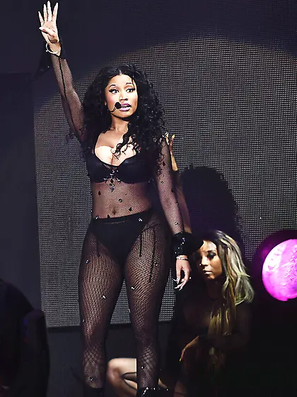 Areola of Nicki Minaj