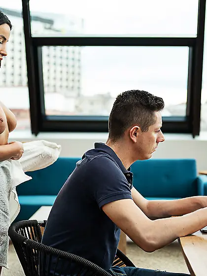 Alyssia Kent moans in immense pleasure while getting her shaved