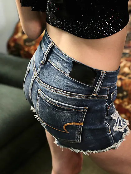 Blonde teen Chloe Cherry has fun with her daddy when mom's gone