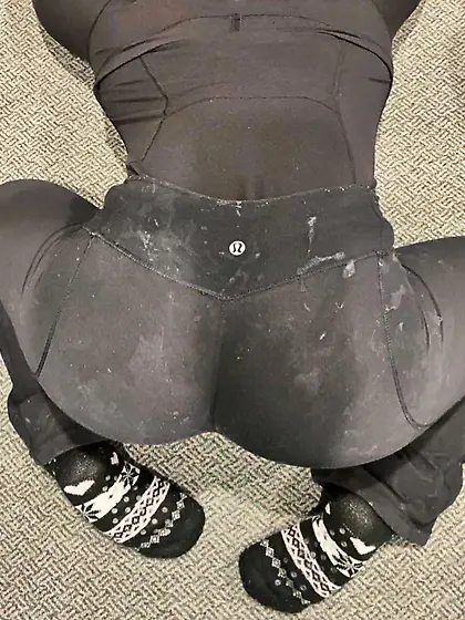 Cum on/in clothes,  hair,  drink,  etc