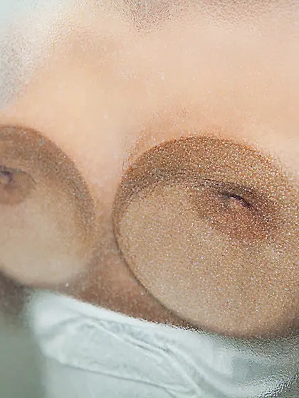 Brunette teen can't stop posing naked for a boyfriend when they