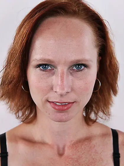 Slim ginger mom with small tits nude