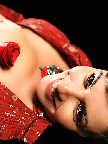 White mature black hair