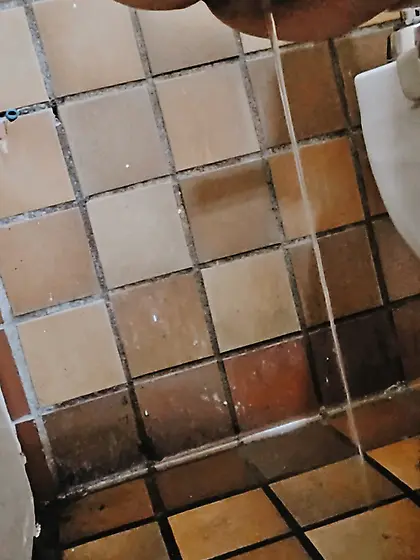 Pissing in public spaces