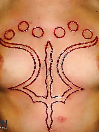 Teenagers and Scarification - Assets Modification