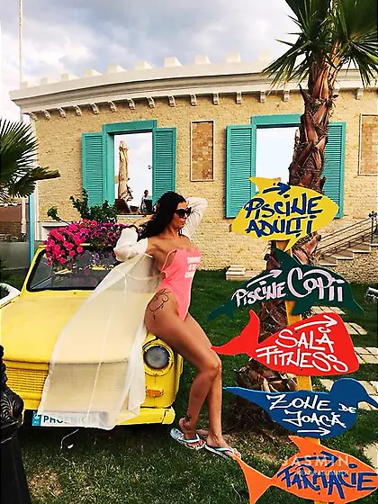 German dark eyes girl