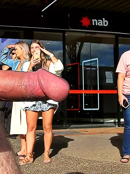 WNBR Byron Bay public erection sidewalk pleasure