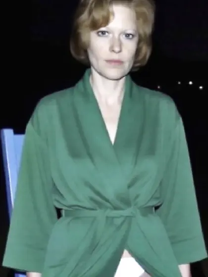 Redhead mature after dinner