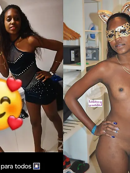 Cute young black Cuban student ebony Latina sexy x