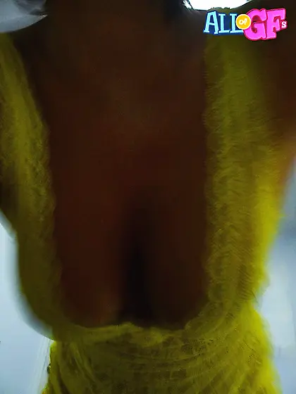 Girlfriend teen lingerie blowjob