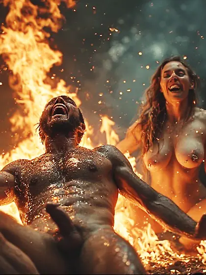 Sexy Women Lighting their Men Up!