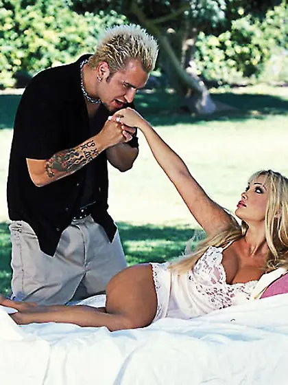 Devon sucks a dick outside.  She then rides him and fucks hard in