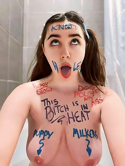 Bodywriting Humiliation