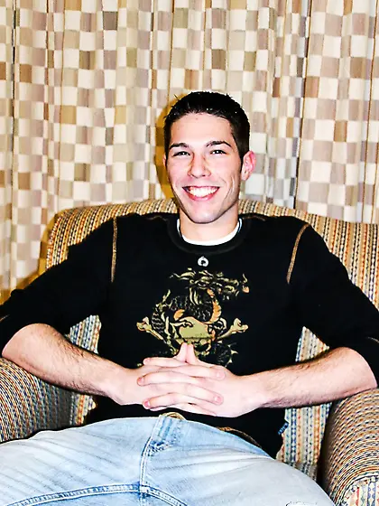 Charming black-haired teen’s perfect butt is jizzed over after b