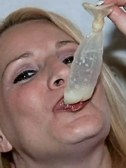 Eating condoms