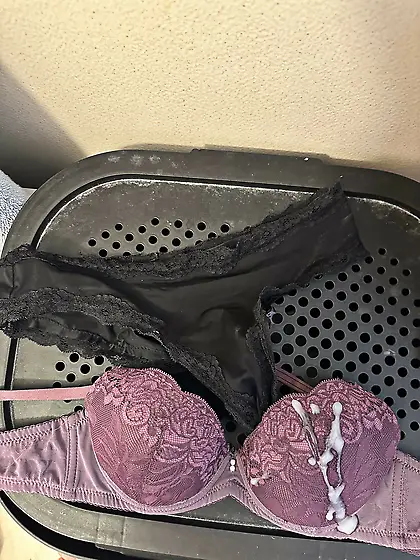 Stolen panties and bra from my sister