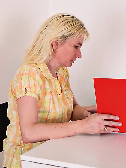 Amanda and her friend